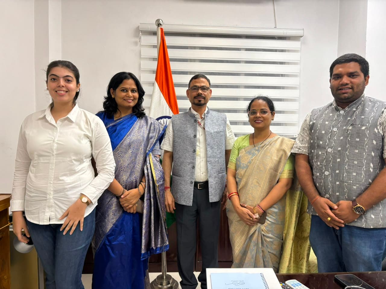Meeting with Dr. Pravakar Sahoo, Additional Secretary Programme Director, Niti Aayog